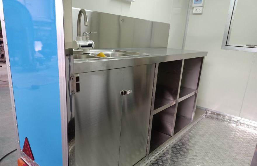 portable kitchen trailer interior design